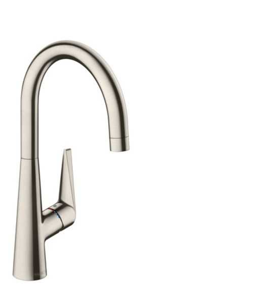 Hansgrohe-HG-Spueltischmischer-260-Talis-M51-Eco-1jet-edelstahl-optik-72816800 gallery number 1